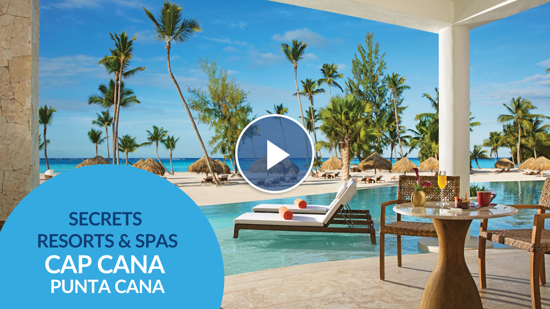 Secrets Resorts & Spas Cap Cana Resort Video